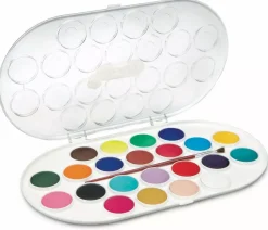 Estuche 22 Pastillas Acuarelas Jovi 30ml