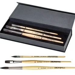 Estuche 3 pinceles acuarela Petit Gris 4251 da Vinci
