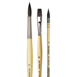 Estuche 3 pinceles acuarela Petit Gris 4251 da Vinci