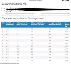 Estuche 3 pinceles acuarela Petit Gris 4251 da Vinci