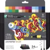 Estuche 24 Rotuladores Brushmarker Winsor And Newton