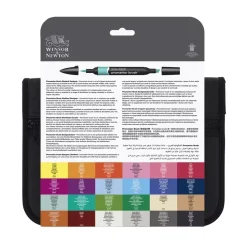 Estuche 24 Rotuladores Brushmarker Winsor And Newton