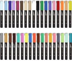 Estuche 36 Rotuladores Gama Artist Acrílicos Alex Bog