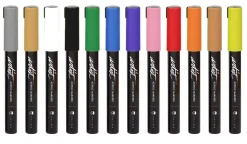 Estuche 12 Rotuladores Gama Artist Acrílicos Alex Bog