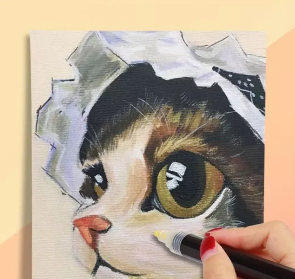 Estuche 12 Rotuladores Gama Artist Acrílicos Alex Bog