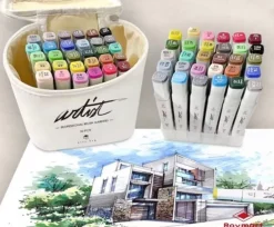 Estuche 30 Rotuladores Luxe Canvas Gama Artist Alex Bog