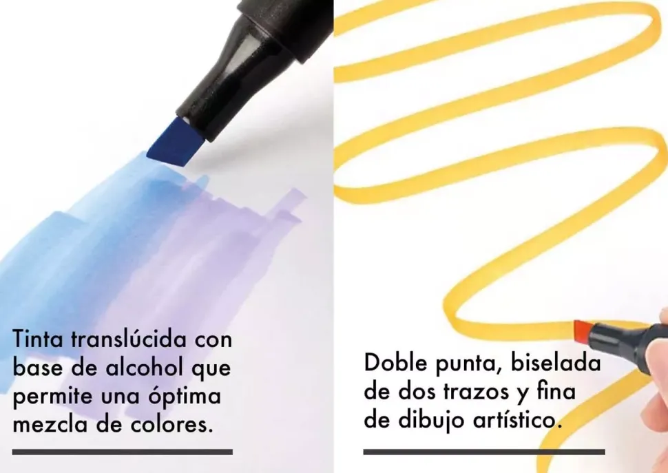 Estuche 30 Rotuladores Luxe Canvas Gama Artist Alex Bog