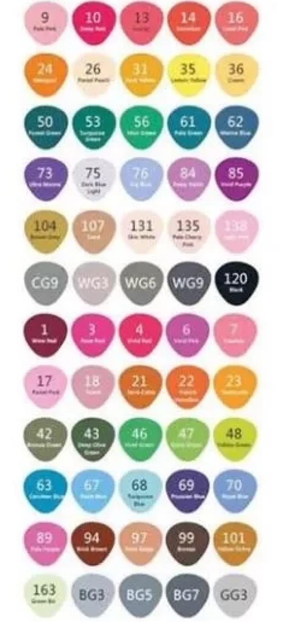 Estuche 60 Rotuladores Luxe Canvas Gama Artist Alex Bog