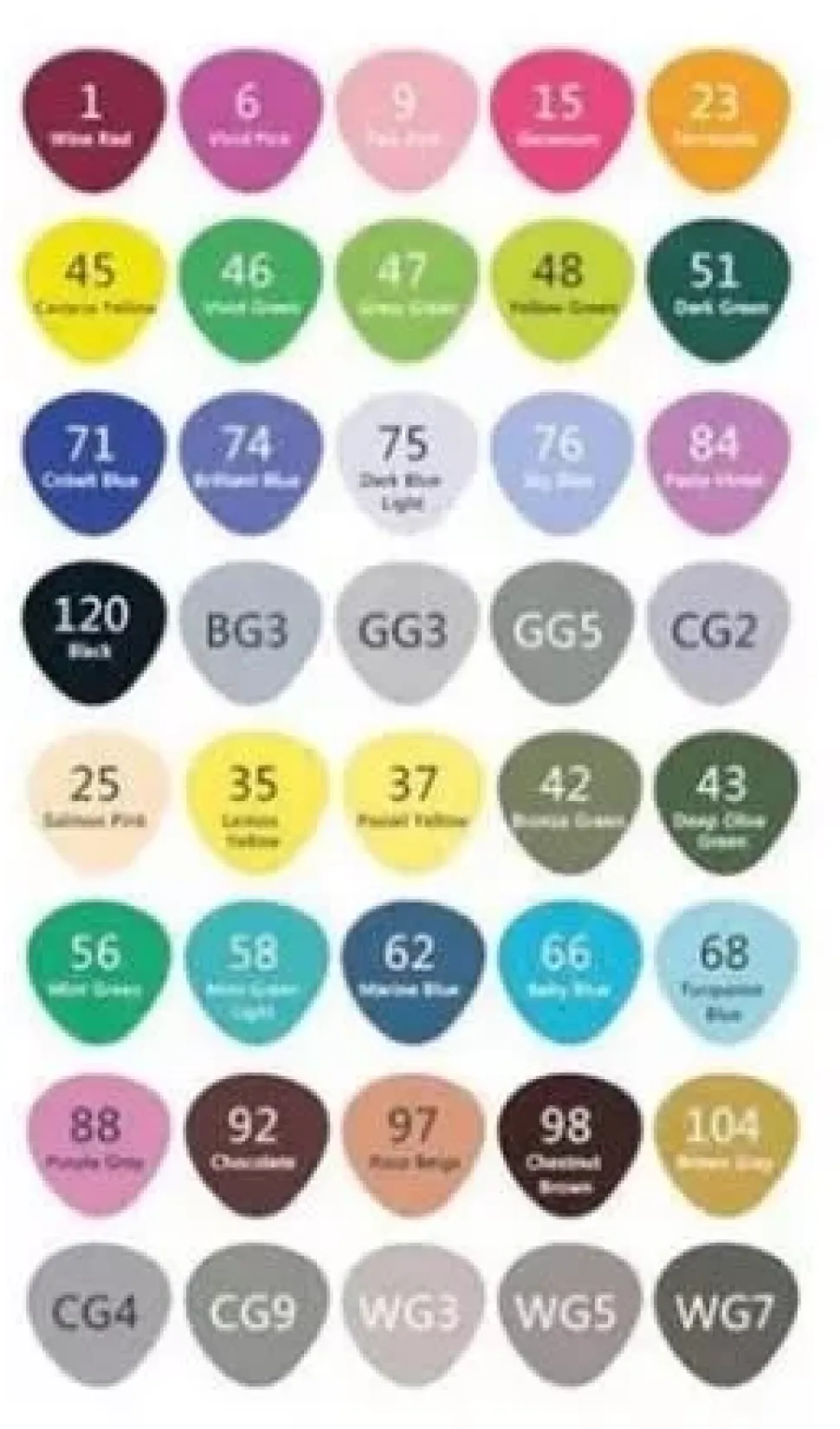 Estuche 40 Rotuladores Luxe Canvas Gama Artist Alex Bog