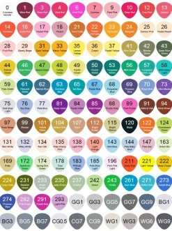 Estuche 120 Rotuladores Luxury Canvas Gama Artist Alex Bog