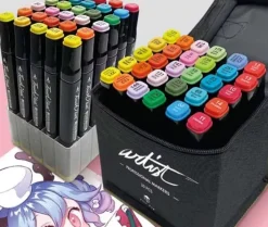 Estuche 30 Rotuladores Luxury Canvas Gama Artist Alex Bog