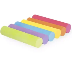 Estuche 6 tizas jumbo colores surtidos Jovi