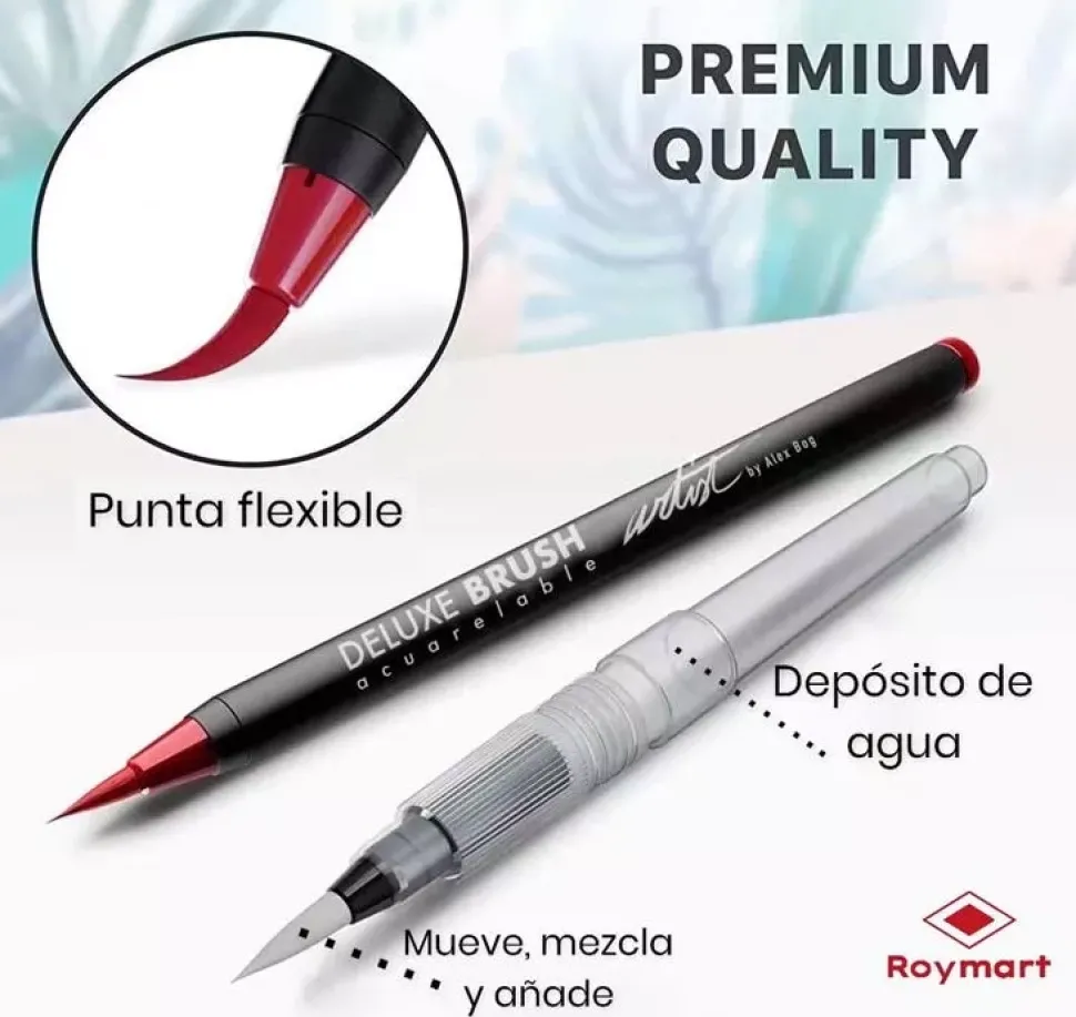 Estuche 40+2 Watercolor Brush Alex Bog