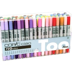 Estuche A de 72 rotuladores Copic Ciao