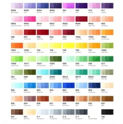 Estuche A de 72 rotuladores Copic Ciao