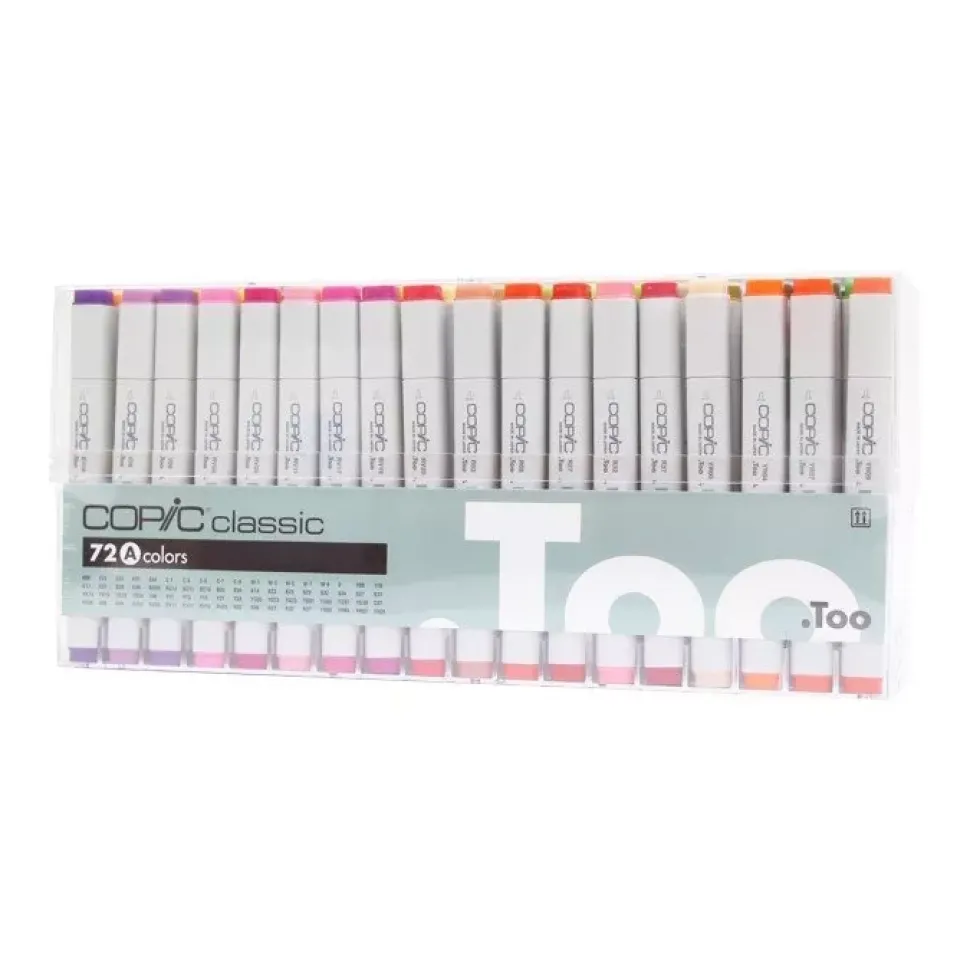 Estuche A de 72 rotuladores Copic Classic