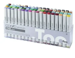 Estuche B de 72 rotuladores Copic Sketch