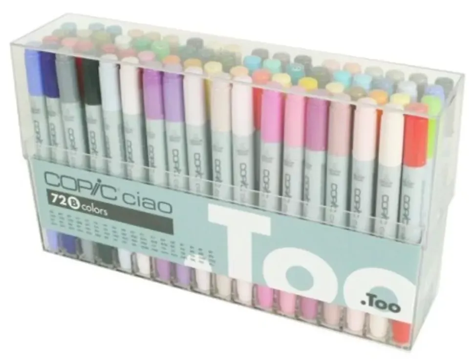 Estuche B de 72 rotuladores Copic Ciao