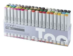 Estuche C de 72 rotuladores Copic Sketch