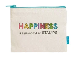 Estuche con Cremallera Happiness is a Pouch Full of Stamps Lawn Fawn