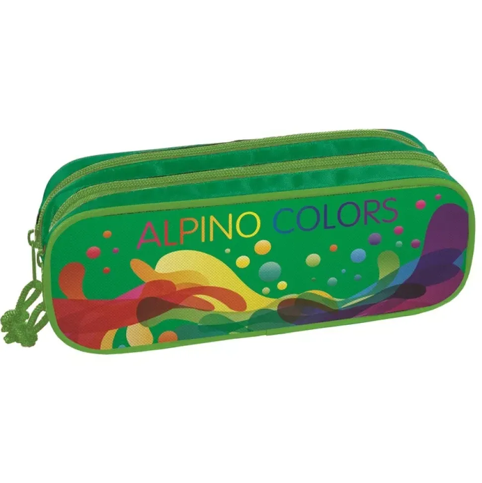 Estuche con dos cremalleras portatodo Alpino