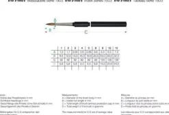 Estuche cuero 3 Pinceles redondos 5382 Maestro da Vinci