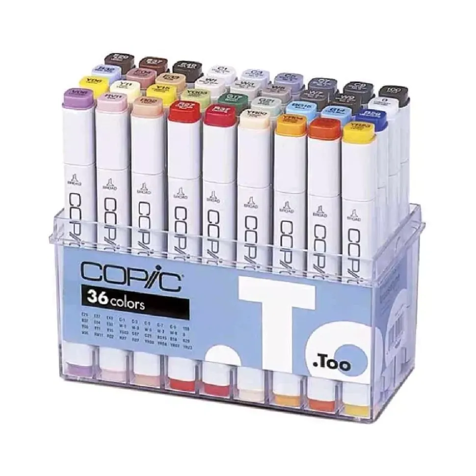 Estuche de 36 rotuladores Copic Classic Sketch