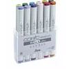 Estuche de 12 rotuladores EX-6 Copic Sketch
