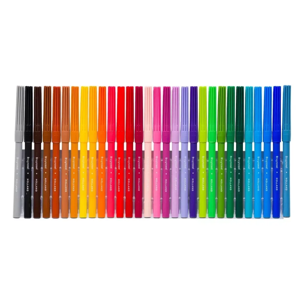 Estuche de 30 Rotuladores Kids Bruynzeel
