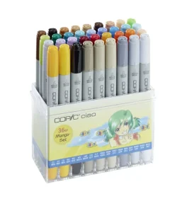 Estuche de 36 rotuladores Manga Copic Ciao