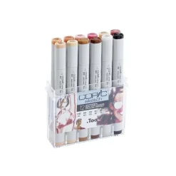 Estuche de 12 rotuladores Tonos Piel Copic Sketch