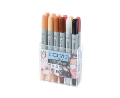 Estuche de 12 rotuladores Tonos Piel Copic Ciao