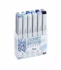Estuche de 12 rotuladores Tonos Invierno Copic Classic