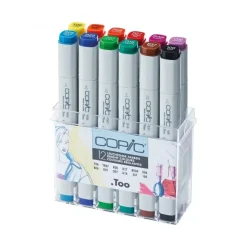 Estuche de 12 rotuladores Tonos Brillantes Copic Classic