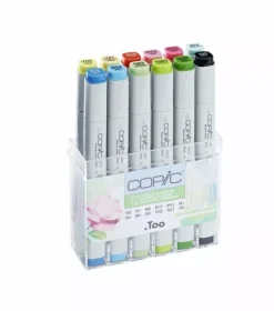 Estuche de 12 rotuladores Tonos Primavera Copic Classic