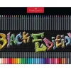 Estuche de Metal 36 Lápices de colores Black Edition Faber-Castell