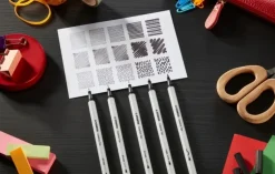 Estuche de Metal Arty 30 Rotuladores Vivos STABILO Creative Tips