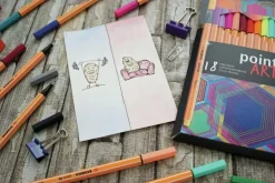 Estuche de Metal Arty 66 Rotuladores STABILO Point 88