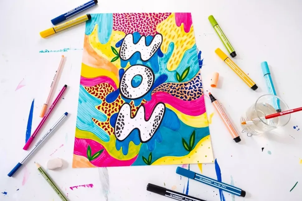 Estuche de Metal Arty 20 Rotuladores STABILO Pen 68 MAX