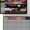 Estuche de Metal Arty 30 Rotuladores Pastel STABILO Creative Tips