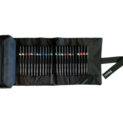 Estuche de Tela Enrollable 24 Rotuladores Art Pen Lyra