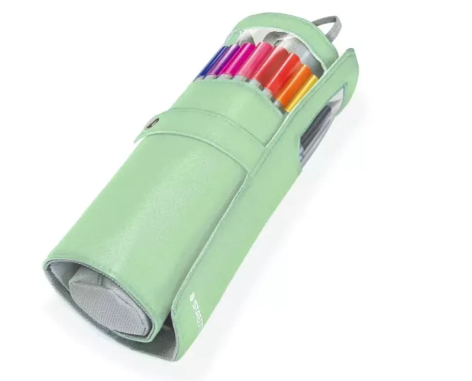 Estuche enrollable 20 Rotuladores Fineliner Triplus Staedtler