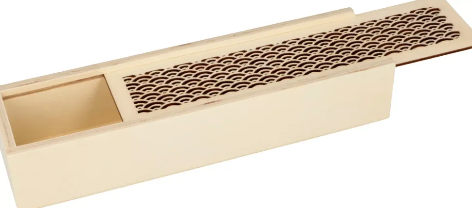 Estuche plumier madera Arcoíris Artemio