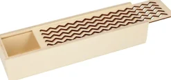 Estuche plumier madera Zig Zag Artemio