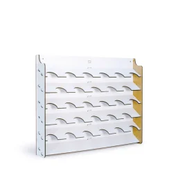 Expositor de pared madera 28 espacios Vallejo