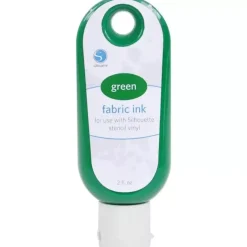 Fabric Ink Verde Silhouette