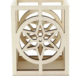 Farolillo de Madera Estrella Creativ Company