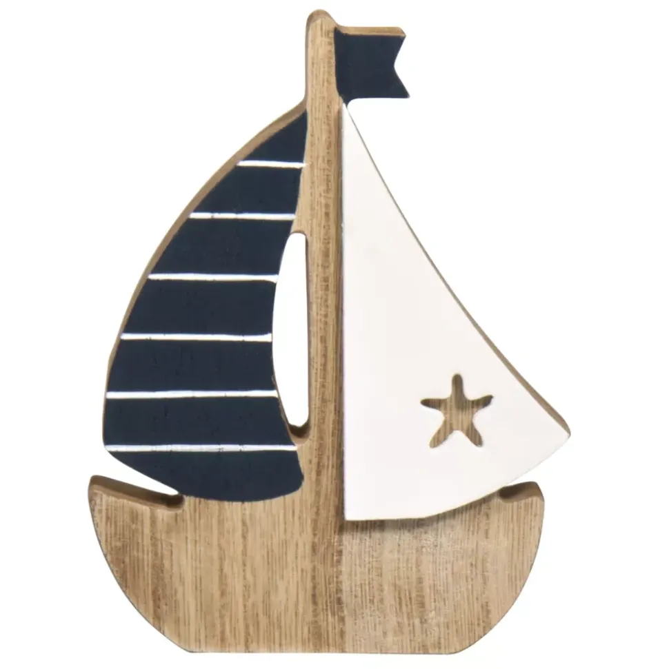 Figura de Madera Barco Velero Rayher