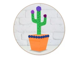 Figura de Madera Cactus MultiCraft
