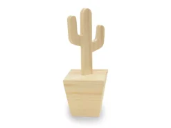 Figura de Madera Cactus MultiCraft